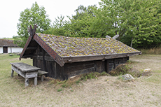 Rekonstruiertes Wikingerhaus